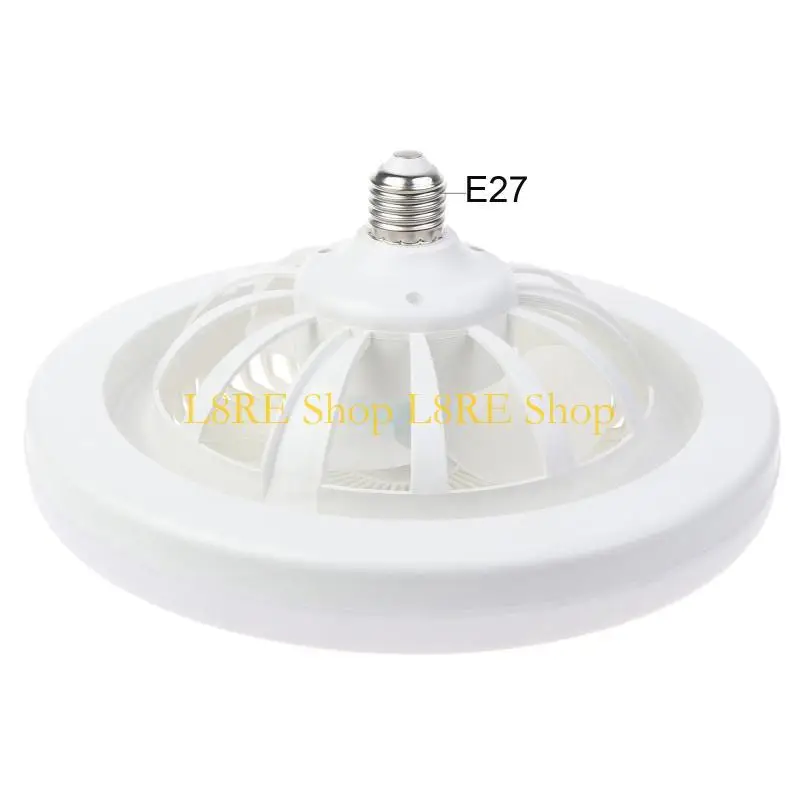 L8RE سقف ذكي مروحة كهربائية مروحة كهربائية مع مصباح LED E27 DICOKE DICER