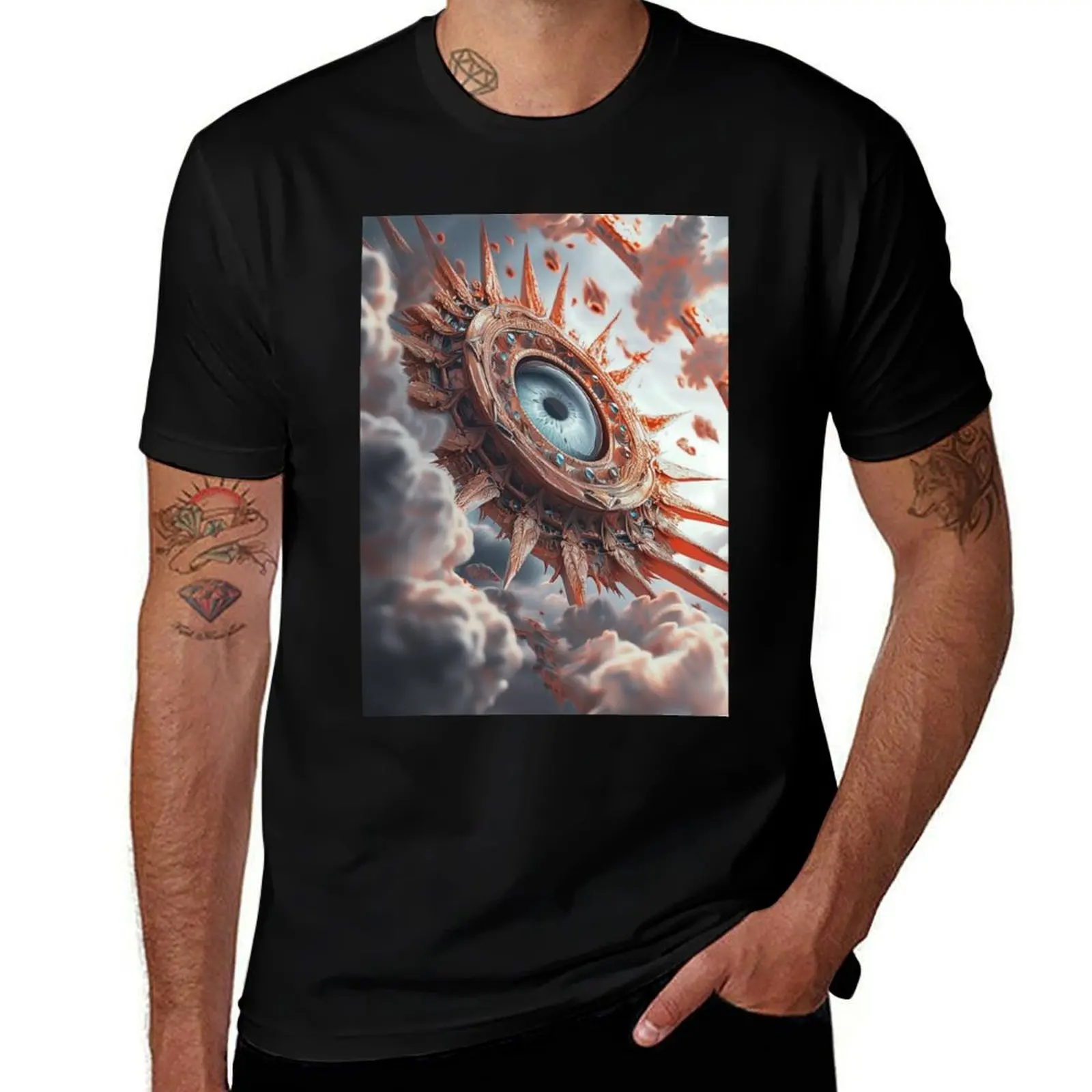 

The Watchers - The Thrones T-Shirt rapper graphic tees gifts for boyfriend aesthetic clothes t shirts for men cotton