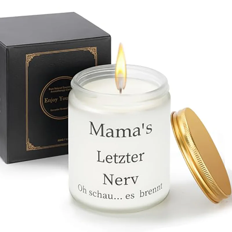 

Glass lavender scented candles, party decorations, Christmas gifts, birthday gifts, candle gift sets