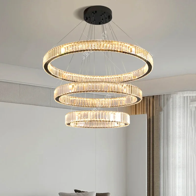 

home decorationPendant lights, luxury crystal living room chandelier, dining room Pendant lamp, ceiling light, indoor lighting