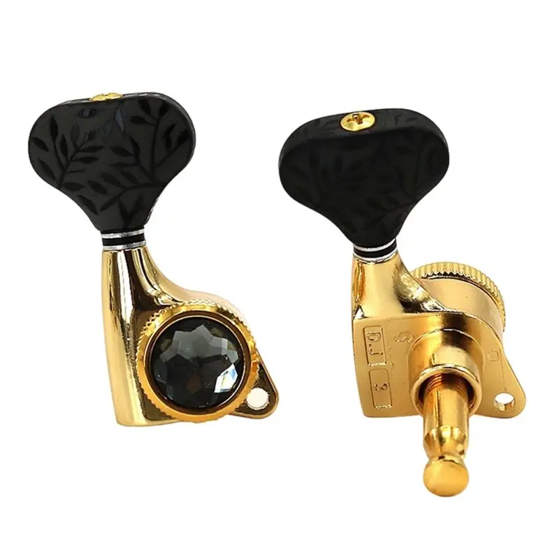 CGDS-Tuning Pegs For Guitar String Tuners Machine Heads Open Gear Closedfor Electric Guitar For Folk Acoustic Classical Guitar 3