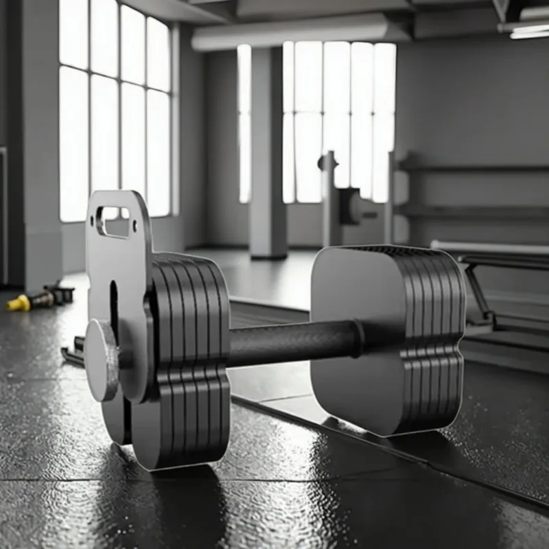 

Набор регулируемых гантелей черного цвета, доступен в вариантах 32 кг/40 кг/48 кг, профессиональное тренировочное оборудование, подходящее для спортзалов и домашнего использования.