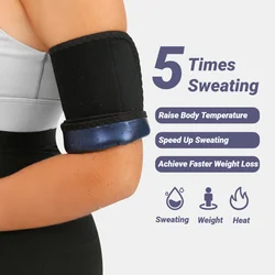 Women Arm Shapers Sauna Sweat Trimmers Trainer Bands Sports Workout Wrap Band Gym Slimming Belts Fitness Shapewear Sleeves