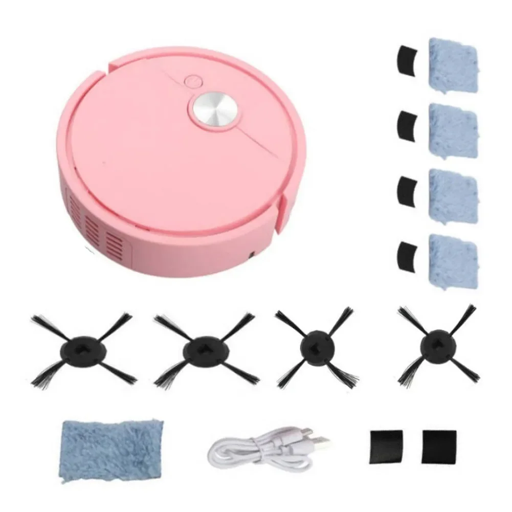 3 In 1 Multifunction Robot Vacuum Cleaner With Remote Scheduling And Smart Sensors For Thorough Floor Cleaning