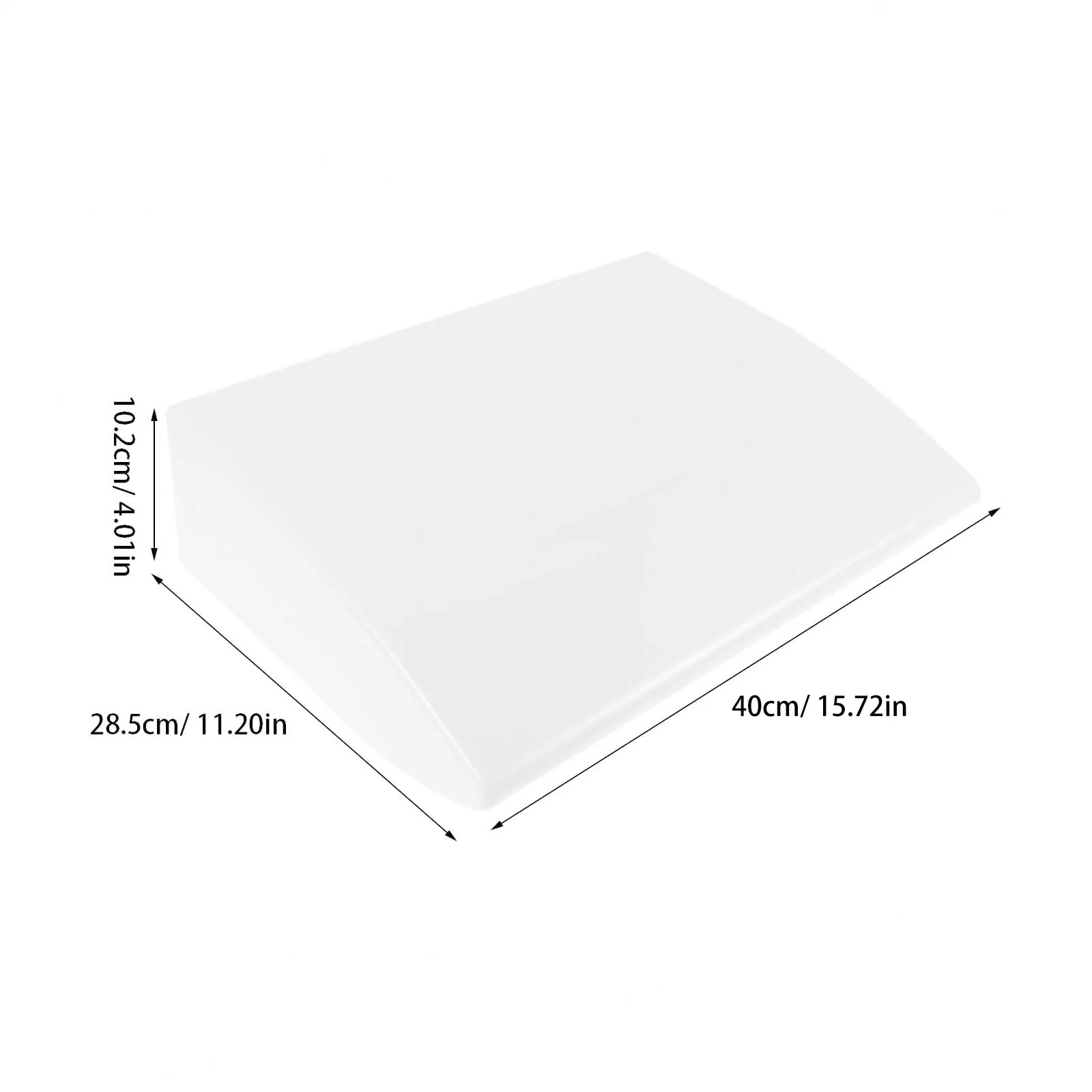 Wall Mounted Outdoor Mailbox Rain Cover Plastic Weatherproof Roof Plate for Letter Box Garden Station 14.8x11.2x4in Rainproof