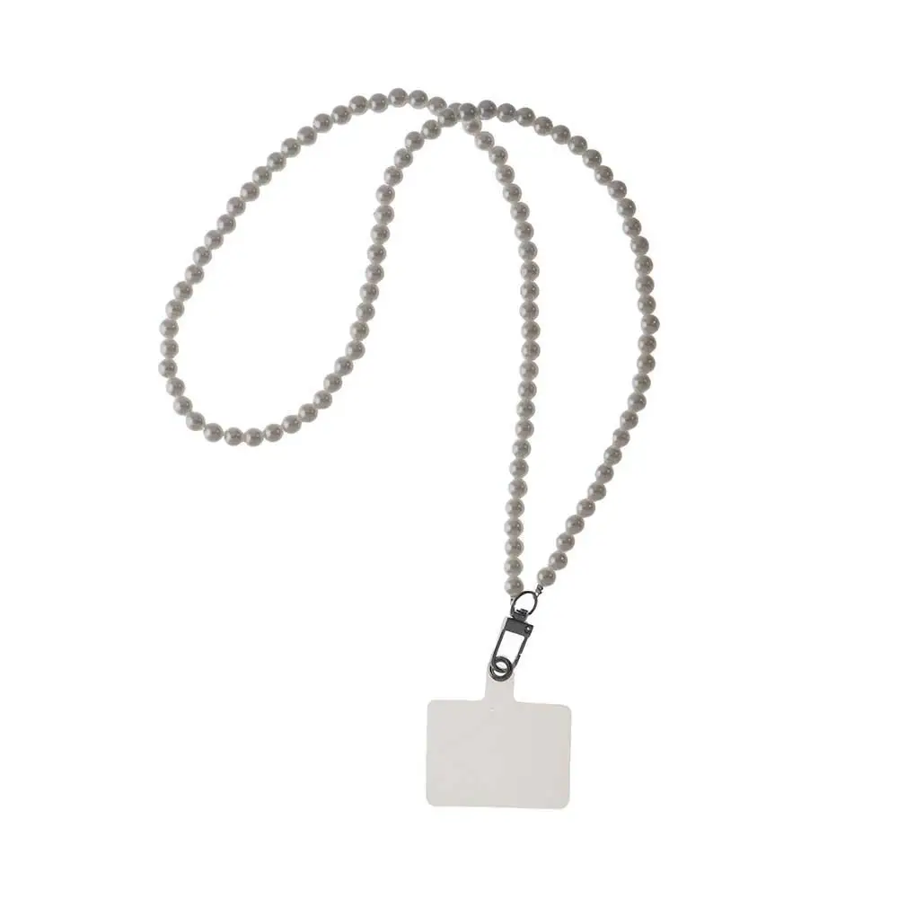

Pendant For Phone Case Wrist Strap Anti-lost Phone Pearl Strap Mobile Phone Lanyard Long Pearl Lanyard Phone Crossbody Chain