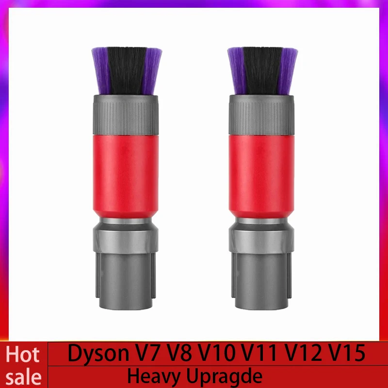 

Vacuum Cleaner Traceless Soft Brush Head for Dyson V7 V8 V10 V11 V12 V15 Vacuum Cleaner Universal Suction Head Accessories