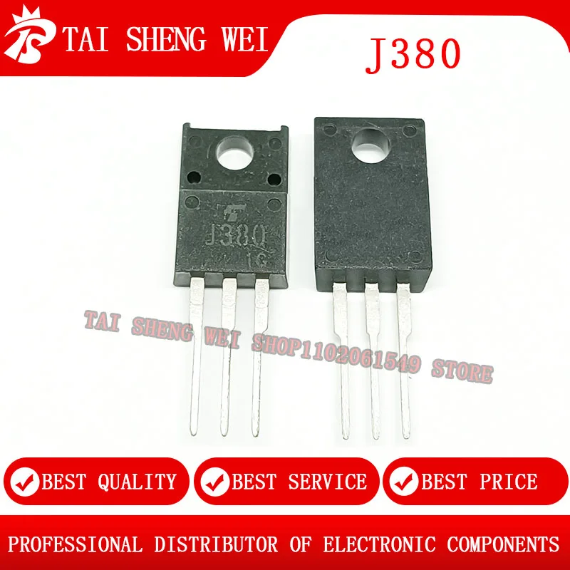 5PCS Brand New 2SJ380 2SD1594 Marked D1594 J380 P-Channel MOSFET 12A/100V