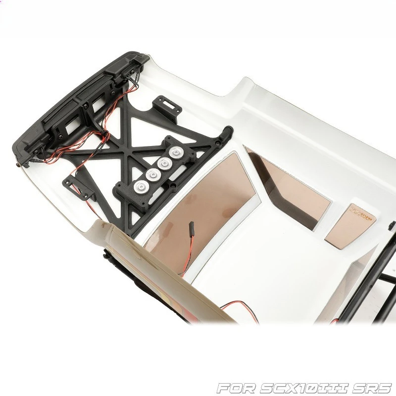 Magnetic Body Post Quick Release Body Shell Kit for Axial 1/10 SCX10 III 1987 Toyota SR5 RC Crawler – Upgrade Part Accessories