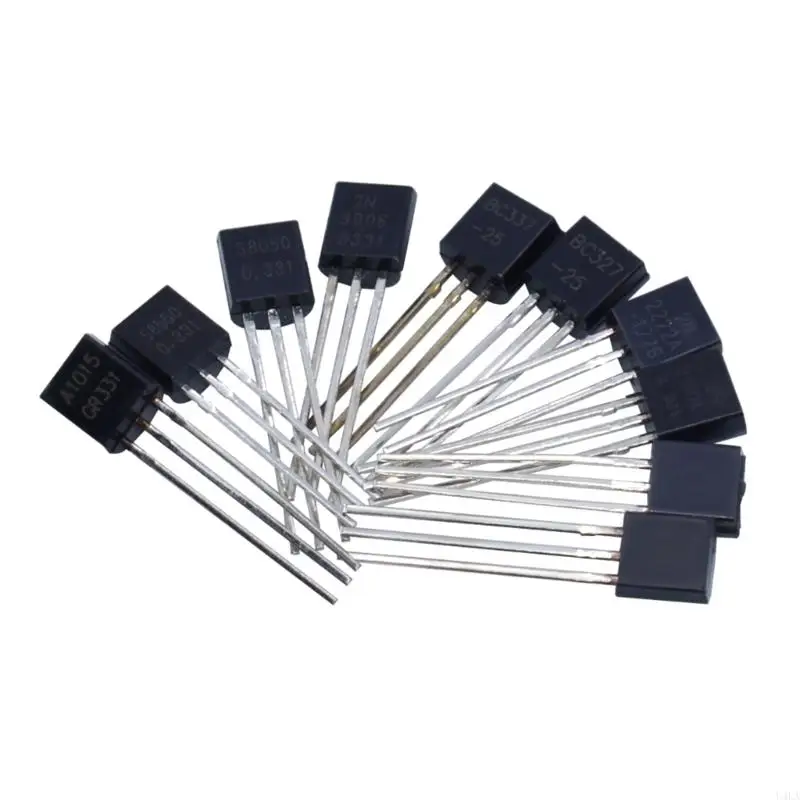 U4LA 200pcs المكون الكهربائي 3pin الترانزستور 10 مجموعات ترانزستور ترانزستور