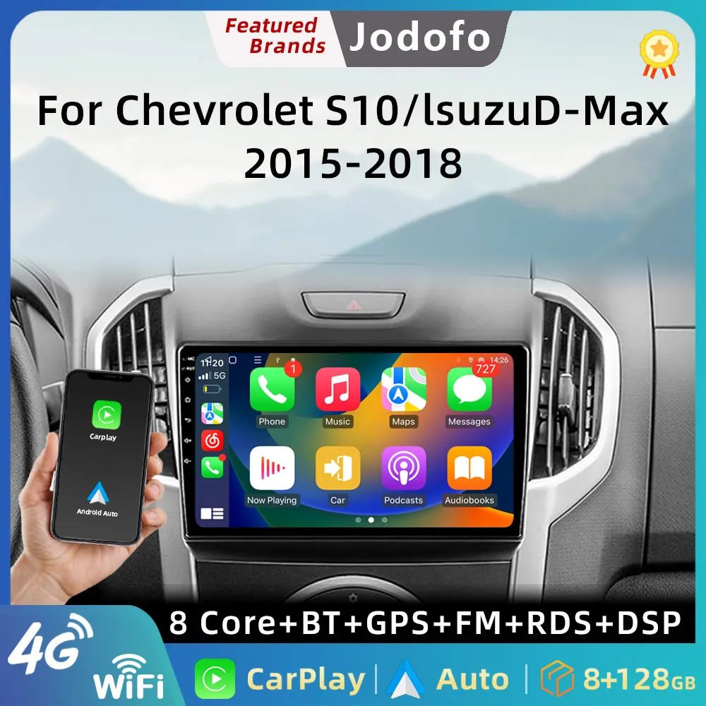 Android 12.0 Car DVD Player For Chevrolet Holden S10 TRAILBLAZER COLORADO ISUZU DMAX GPS Radio Audio Multimedia Stereo carplay