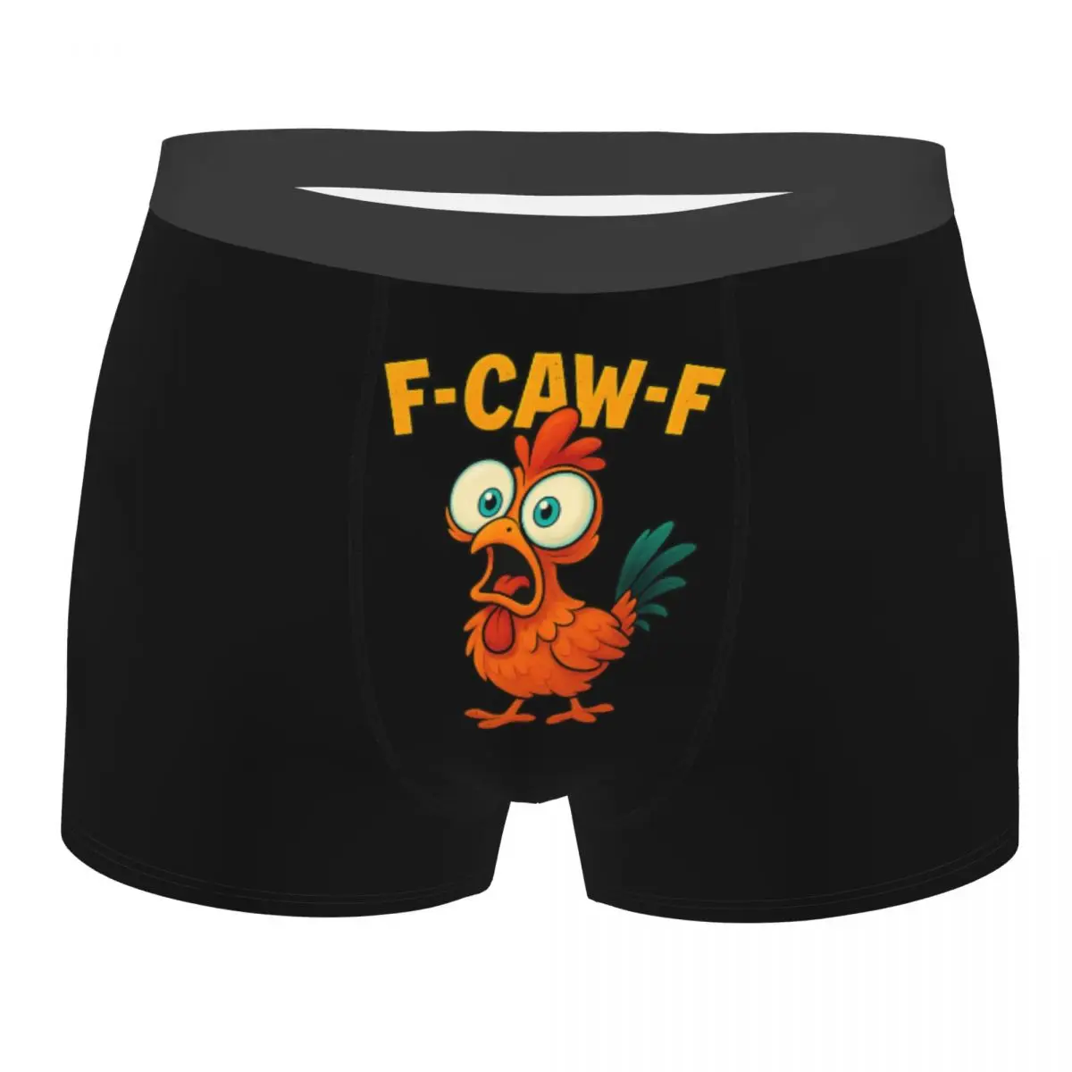 

Custom Fashion F-Caw-F Chicken Boxers Shorts Panties Men's Underpants Breathable Briefs Underwear
