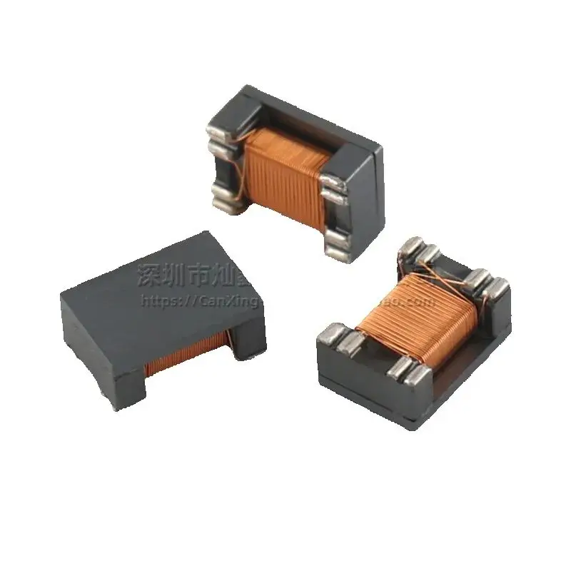10PCS/ Imported SMD four-wire micro 100UH power signal line filter common mode inductance choke 4.5*3MM