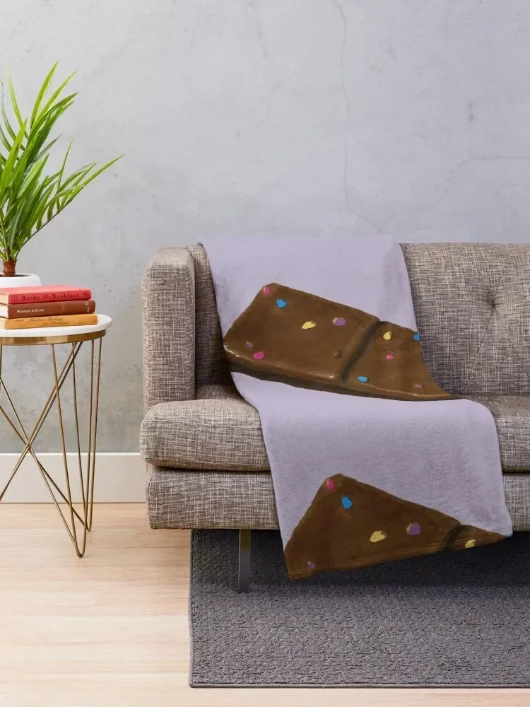 Cosmic Brownie Throw Blanket Sleeping Bag Hair Blankets