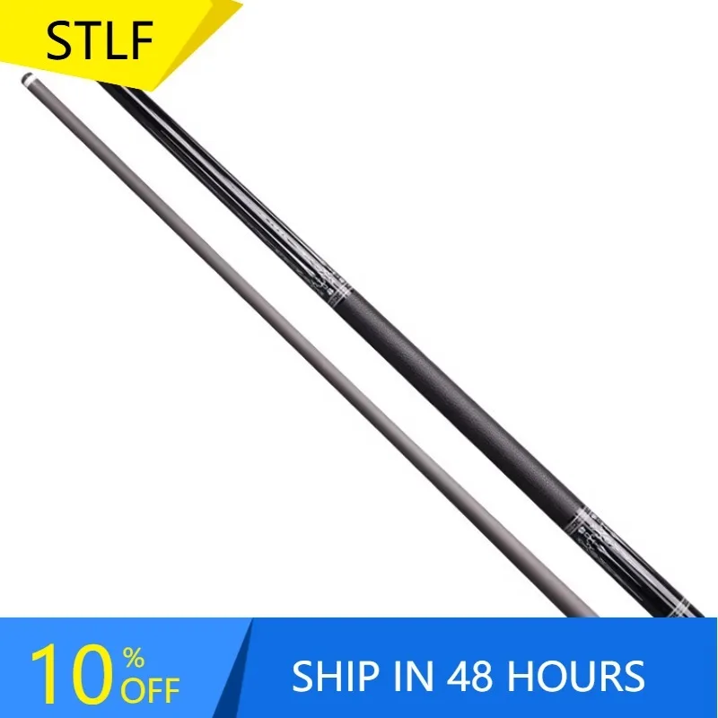 

STLFShen Ji 2 No.122 Judgment Series Carbon Fiber Pool Cue 1/2 Split Stainless Steel OEM Customizable Stick Factory Snooker Bill