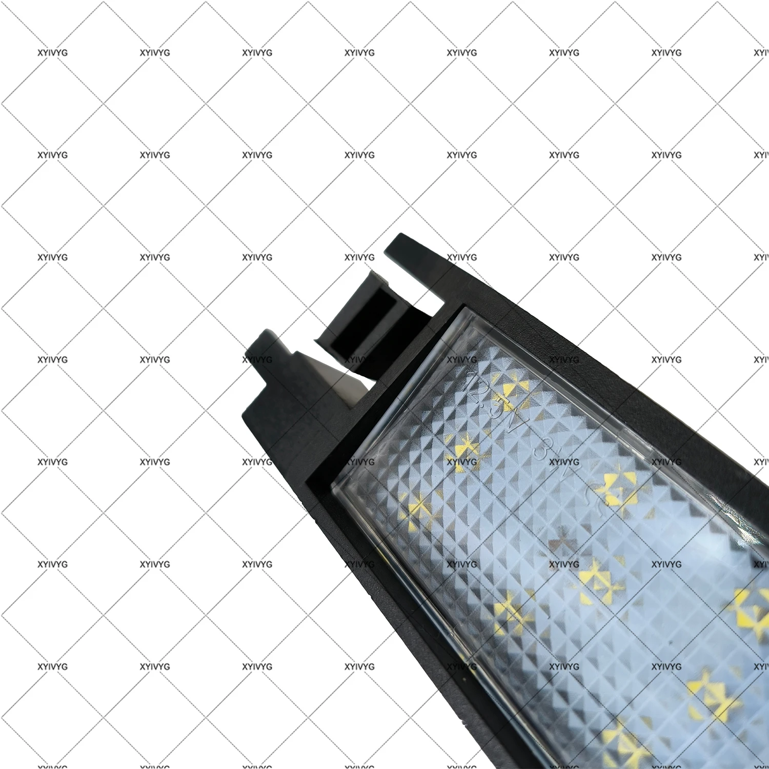 زوج واحد من أضواء لوحة ترخيص LED لسيارة Toyota Auris II 12-18 Scion iM (ZRE186) 15- Corolla iM 16-17 مصابيح لوحة الأرقام