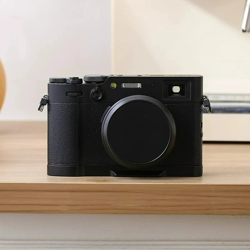 For Fujifilm X100VI Base Plate X100 6th Gen Quick Release Plate Anti-scratch Protective Base Silver Black