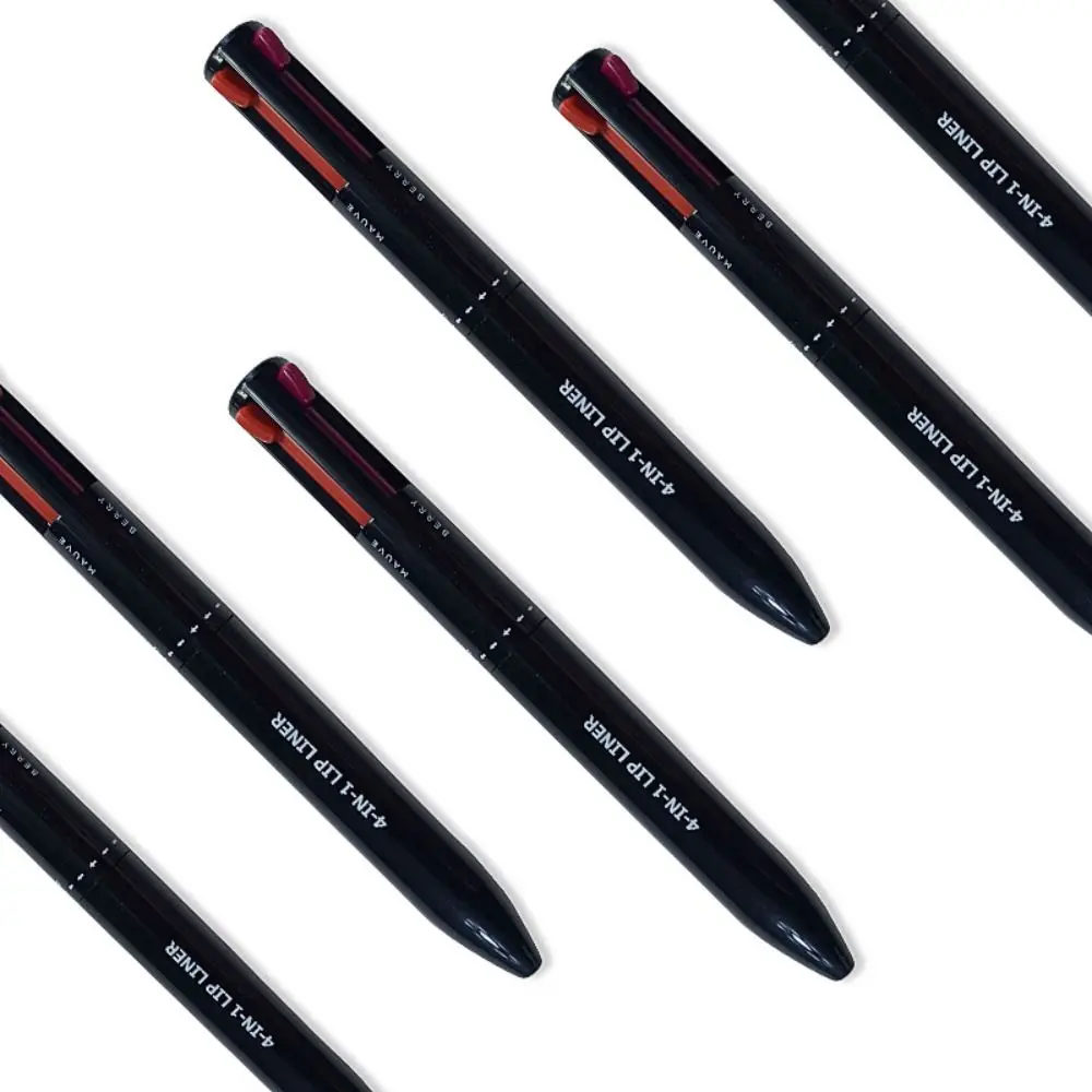 Longa duração Lip Liner Pen, impermeável Maquiagem Pen, alta cor, Rendering Matte Textura, Novo