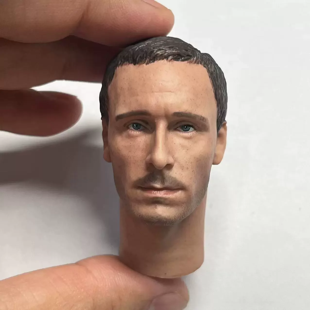 Michael Fassbender Male Head Carving  Sculpt  1/6 Scale    Model For 12'' Action Figure Body  Doll