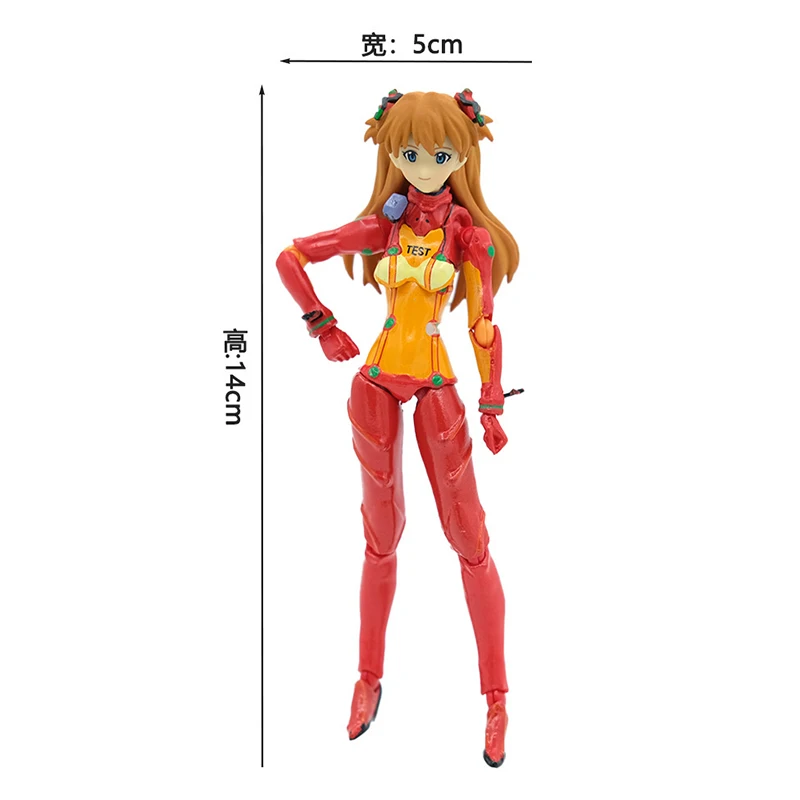 Figurki anime Neon Genesis Evangelion Asuka Eva o wysokości 15 cm, figurka akcji, model, zabawka kolekcjonerska, prezent.
