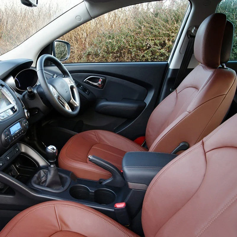 

Для Hyundai IX35 2010 2011 2012 2013 2014 автомобильный чехол на сиденье из воловьей кожи и кожи ПВХ, автомобильная подушка, аксессуары, 12 шт./компл.