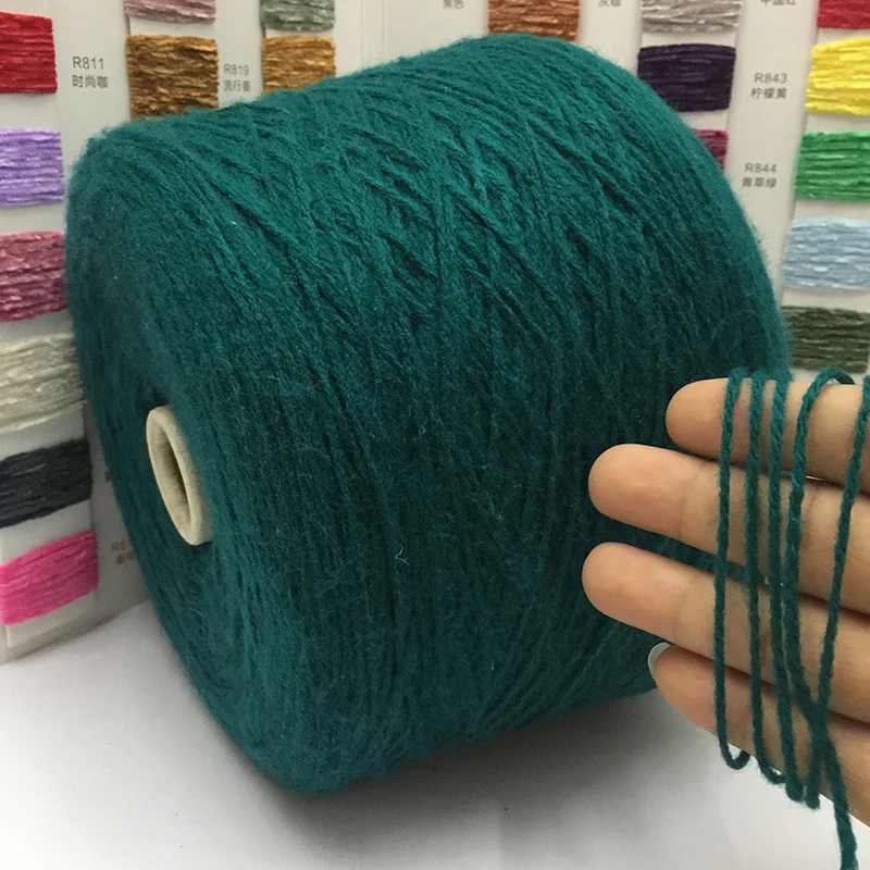Hilo de lana de alpaca suave tejido a mano, etiqueta original en tubo, hilo grueso para bufandas y suéteres, ideal para manua...