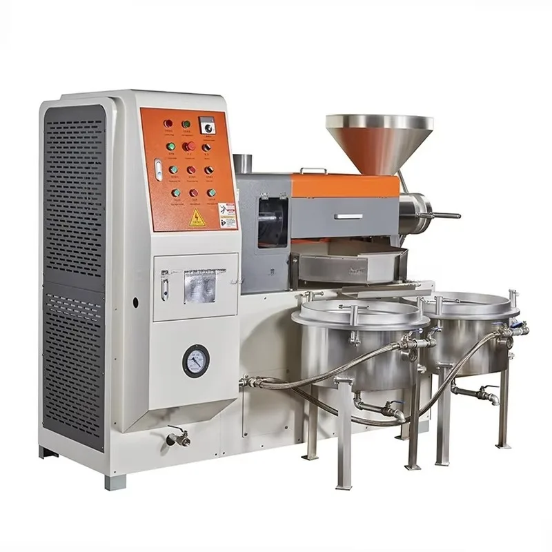Customized New Upgraded Oil Expeller for Cotton Sunflower Seeds Oil Making Pressing Machine Commercial Use Factory Supply