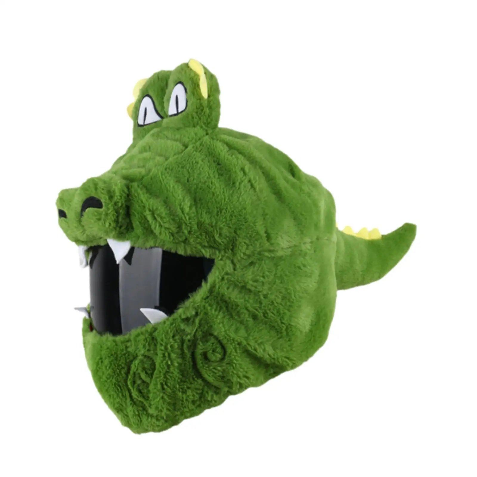 

Plush Motorcycle Helmet Cover Sleeve Unique Cartoon Design Full Face Helmet Accessories for Outdoor Biker Gift