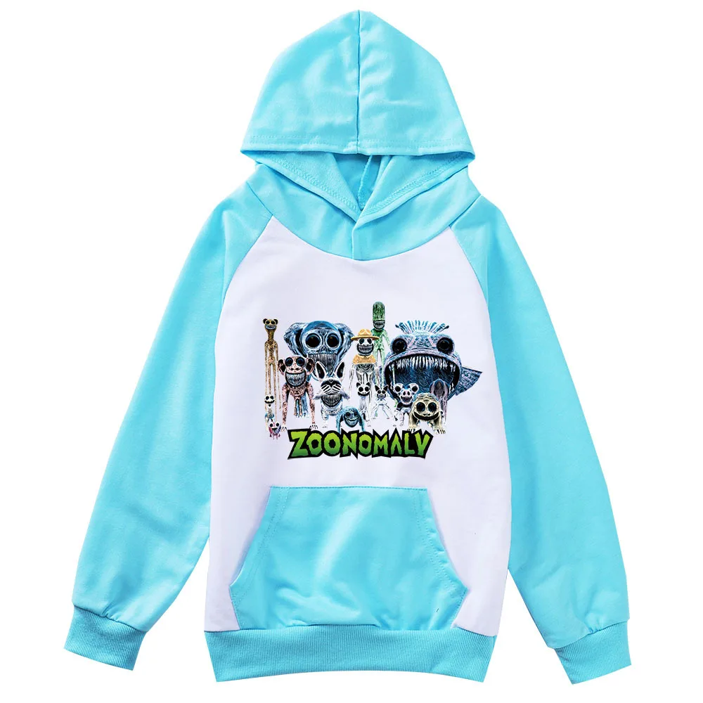 

Game ZOONOMALY Hoodie Kids Cartoon Long Sleeve Tops Baby Girls Autumn Clothes Junior Boys Clothing Children's Hoody Sweatshirts