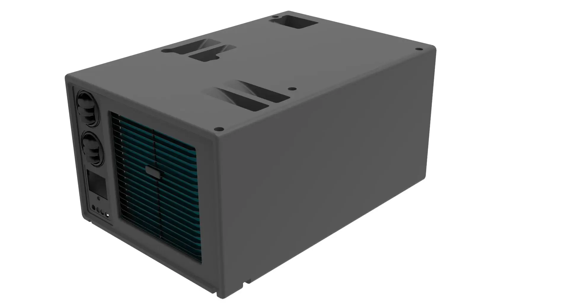 48V Auto Parking cooler system electric AC 12Volt rv air conditioning 12V caravan van marine AC 24V Under bench air conditioner