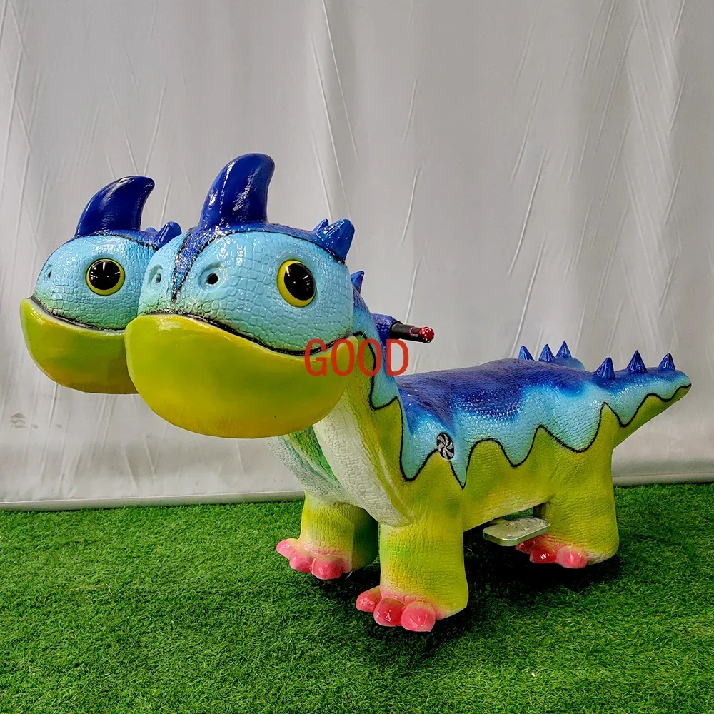 Simulation Dinosaurier Elektroauto quadratisches Reitbatterieauto