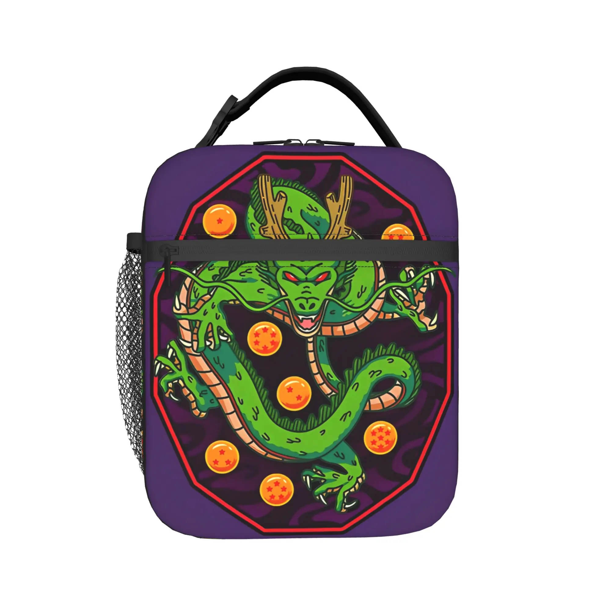 D-Dragon Ball Thermal Insulated Lunch Bags for Picnic Japanese Anime Portable Food Container Bags Thermal Cooler Lunch Boxes
