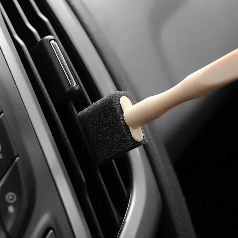 

Car Air Conditioner Vent Cleaner Cleaning Brush Detailing Scrub Brush Outlet Wash Duster Dust Removal Auto Interior Clean Tool