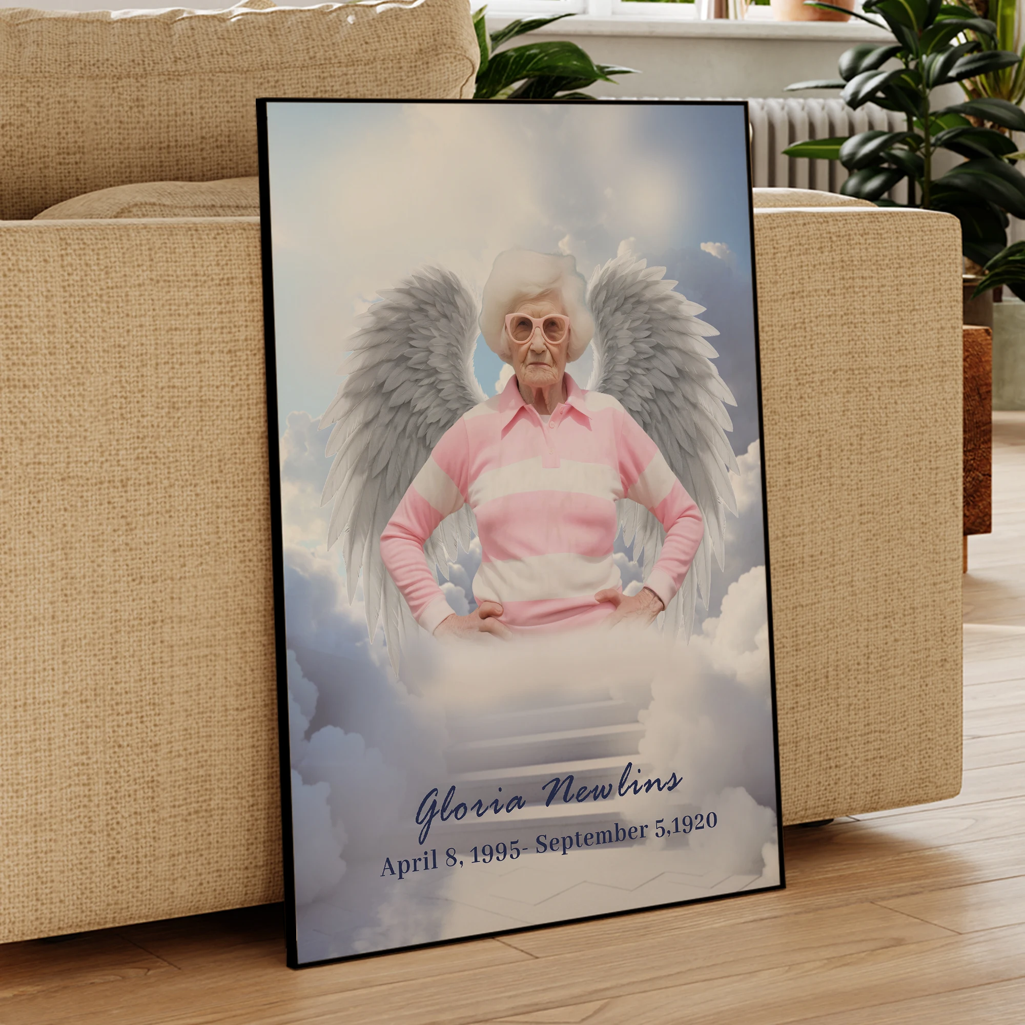 1 stücke Angepasst Fotos Mit EINEM Hintergrund Von Flügel Wand Kunstdrucke Leinwand Malerei Poster Bild Für Wohnzimmer Wohnkultur