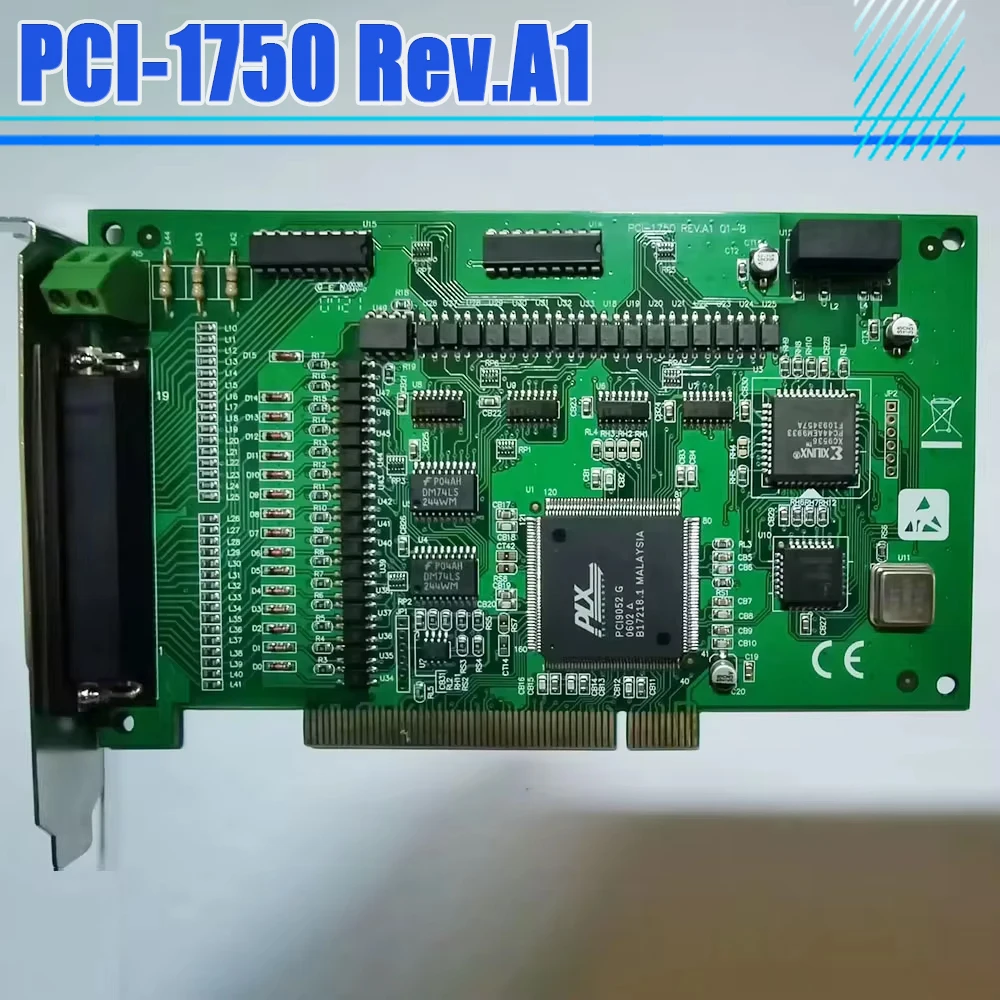 

PCI-1750 Rev.A1 01-8 For Advantech 32-Channel Isolated Digital I/O and Counter Card