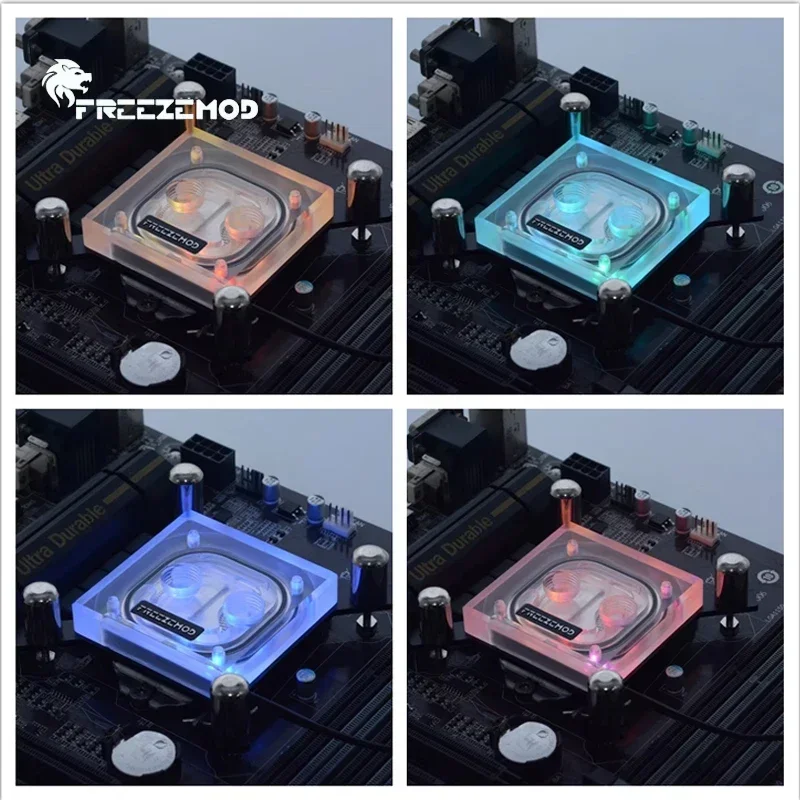 FREEZEMOD Computer Watercooling Reservoir RGB LED Light 5V,30-250mm Length ,For Pump/Water Tank,Support MOBO ARGB SYNC