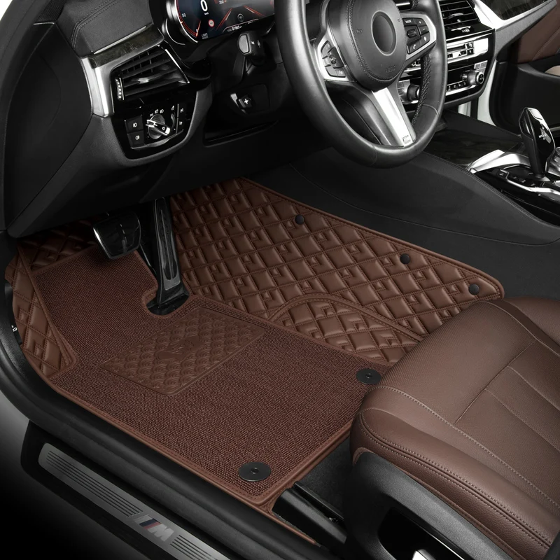 Custom Fit Car Floor Mat High Quality ECO Material for 98% Over 3000 Models 5-seats Car for Only Left Hand Drive Dropshipping