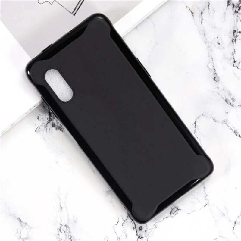 Soft Silicone Black Case For Samsung Galaxy Xcover Pro 6.3"S