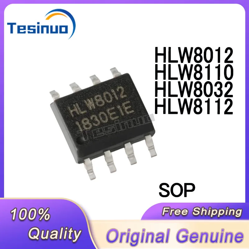 5/PCS New Original HLW8012 HLW8110 HLW8032 SOP8 HLW8112 SSOP16 Single-phase multi-function metering chip In Stock