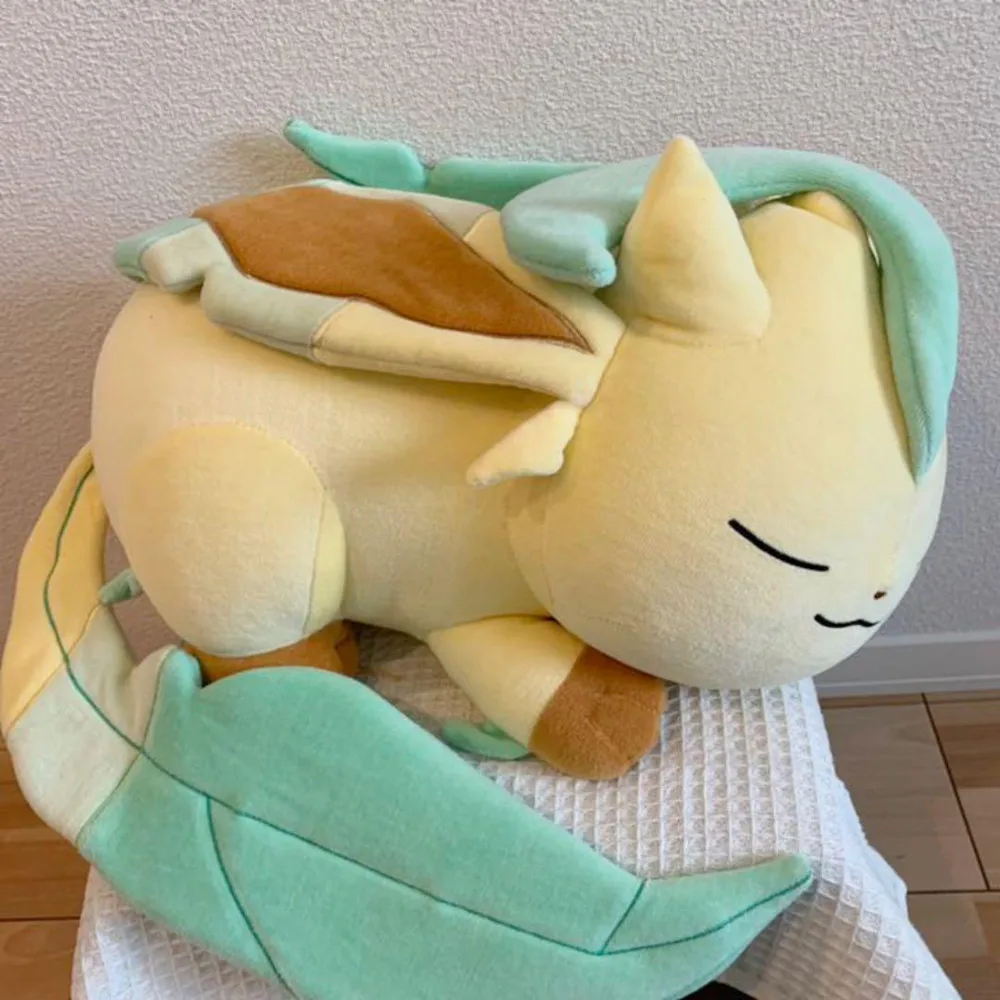 original Eeveelution big sleeping Sylveon & Espeon & Umbreon & Leafeon plush toy stuffed toy doll doll
