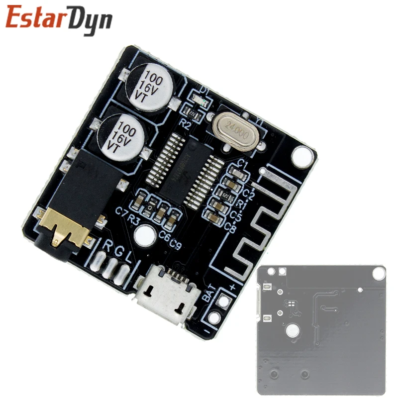 Bluetooth Audio Receiver Board Bluetooth 5.0 MP3 Lossless Decoder Board Wireless Stereo Music Module