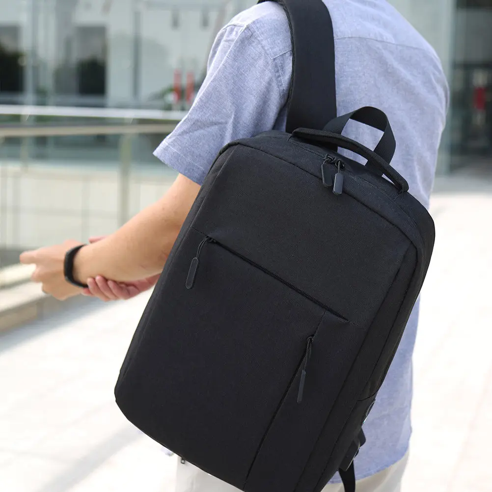 

1Pcs Premium Water Resistant Business Laptop Backpack with Padded Shoulder Straps Full Separate Compartment for 15.6 Inch Laptop