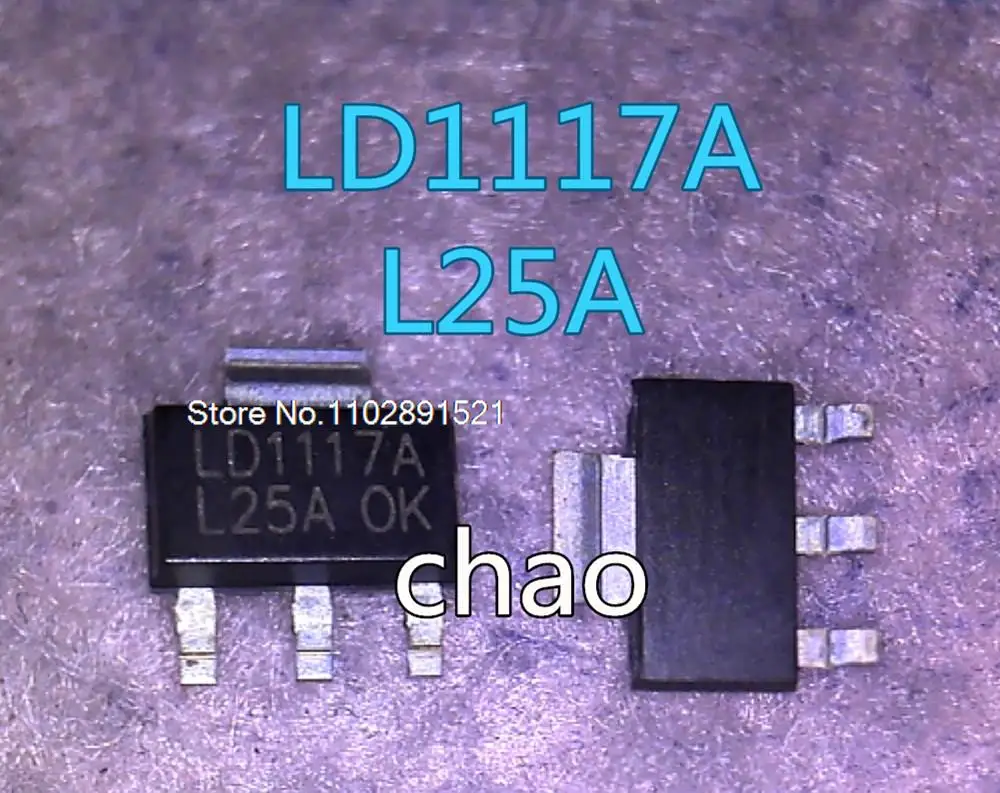 10 sztuk/partia LD1117AL-25A LD1117A SOT-223