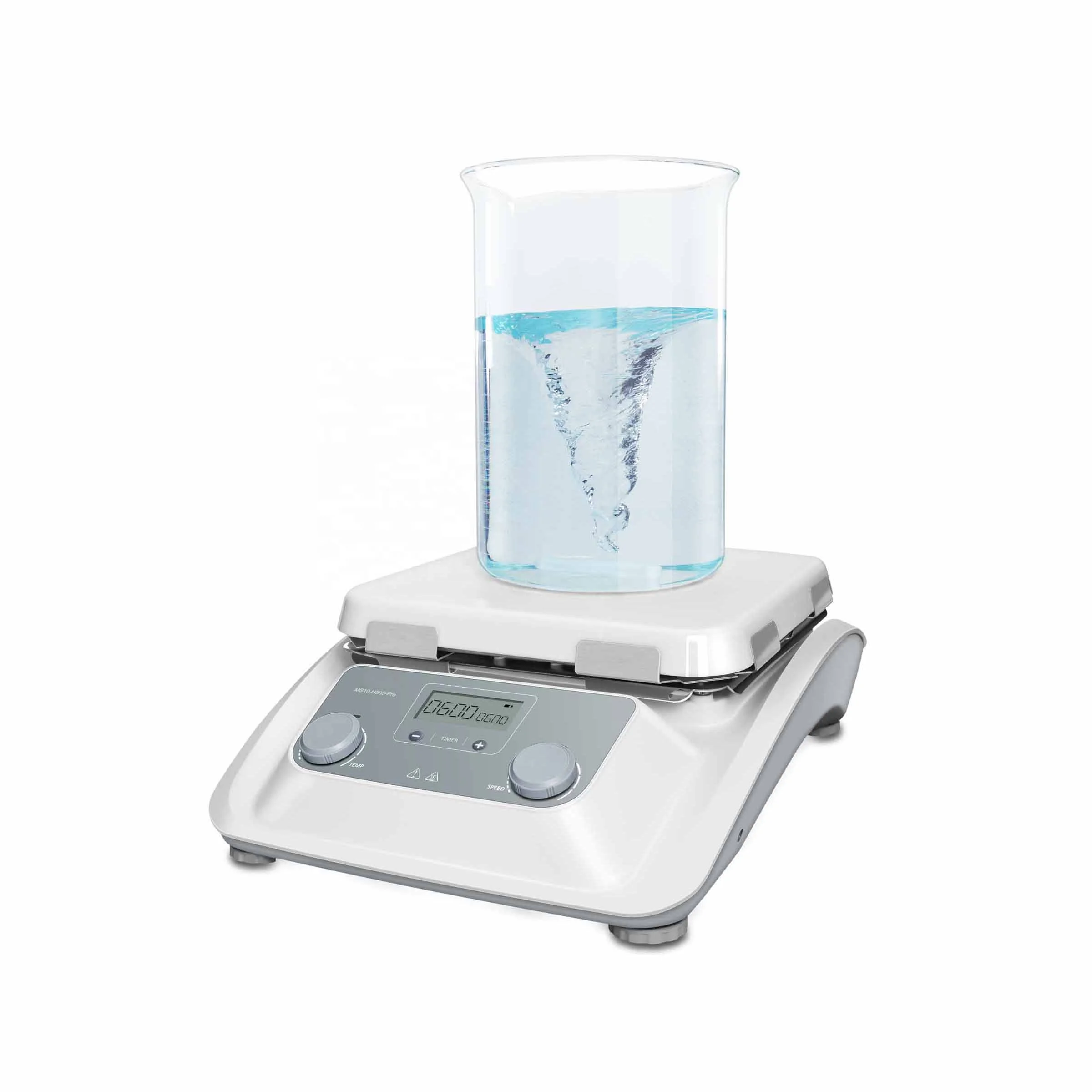 

CHINCAN MS10-H500-Pro LCD Digital Magnetic Hotplate Stirrer 254*254mm Glass ceramic With 10 Inch Ceramic Plate