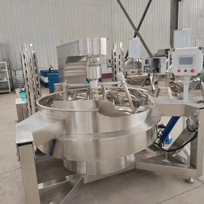 Customized New Arrival Planetary Mixer Machine Industrial Food Automatic Planetary Cooking Pot Machine/jam Cooking Pot