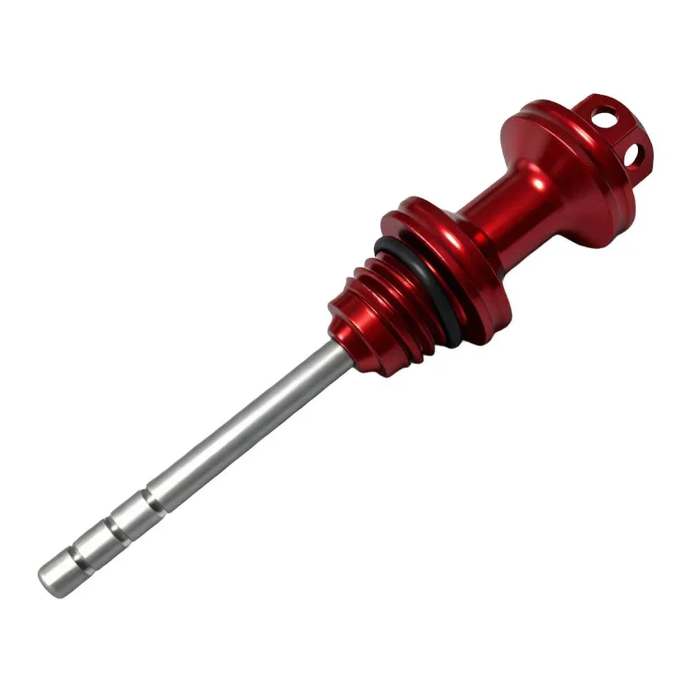 Oil Dipstick Accessory CNC Aluminum Dipstick Anodized Finish Lightweight Design Modification Parts Practical Use