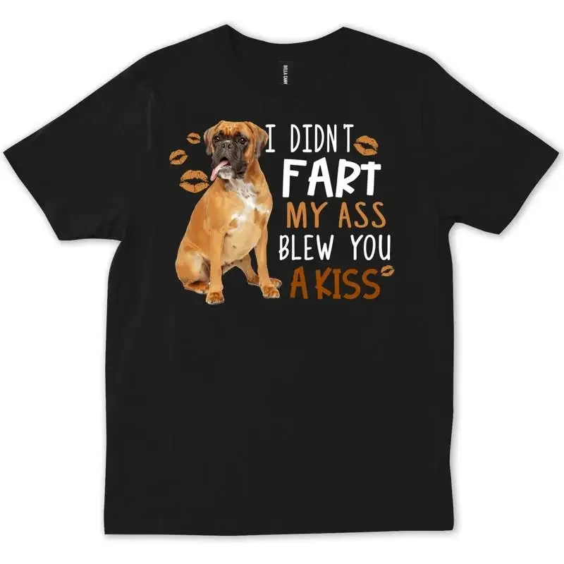 Funny Boxer Owner Mom Dad Christmas Fur Vintage T shirt