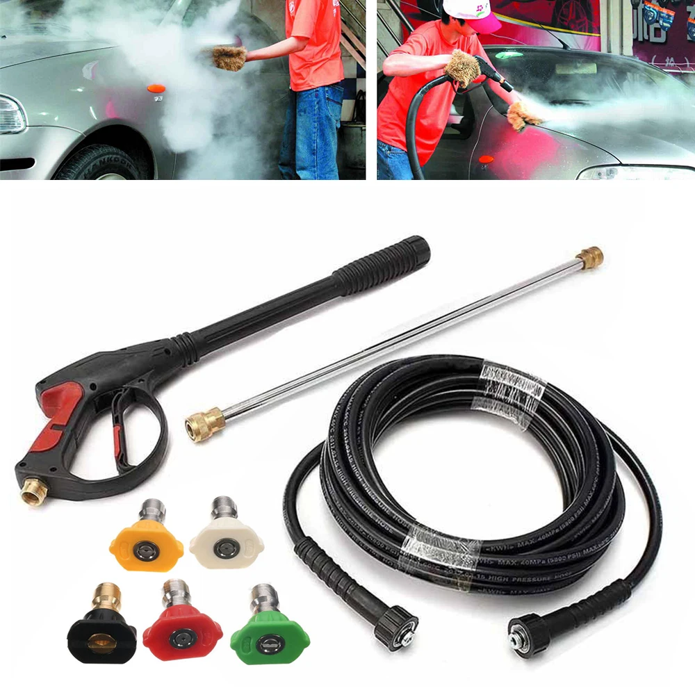 High Pressure Power Washer Spray Gun Kit for Generac Briggs Crafts 3000PSI +Hose