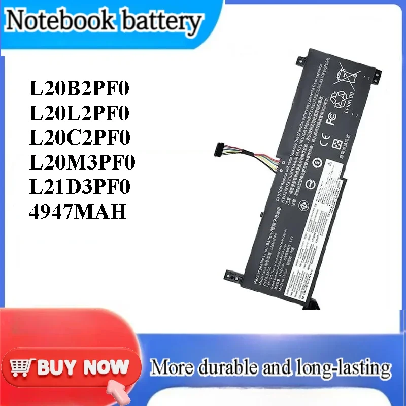 [L20B2PF0] [L20L2PF0] [L20C2PF0] [L20M3PF0] [L21D3PF0] for Lenovo High Capacity Rechargeable Li-ion Battery Pack