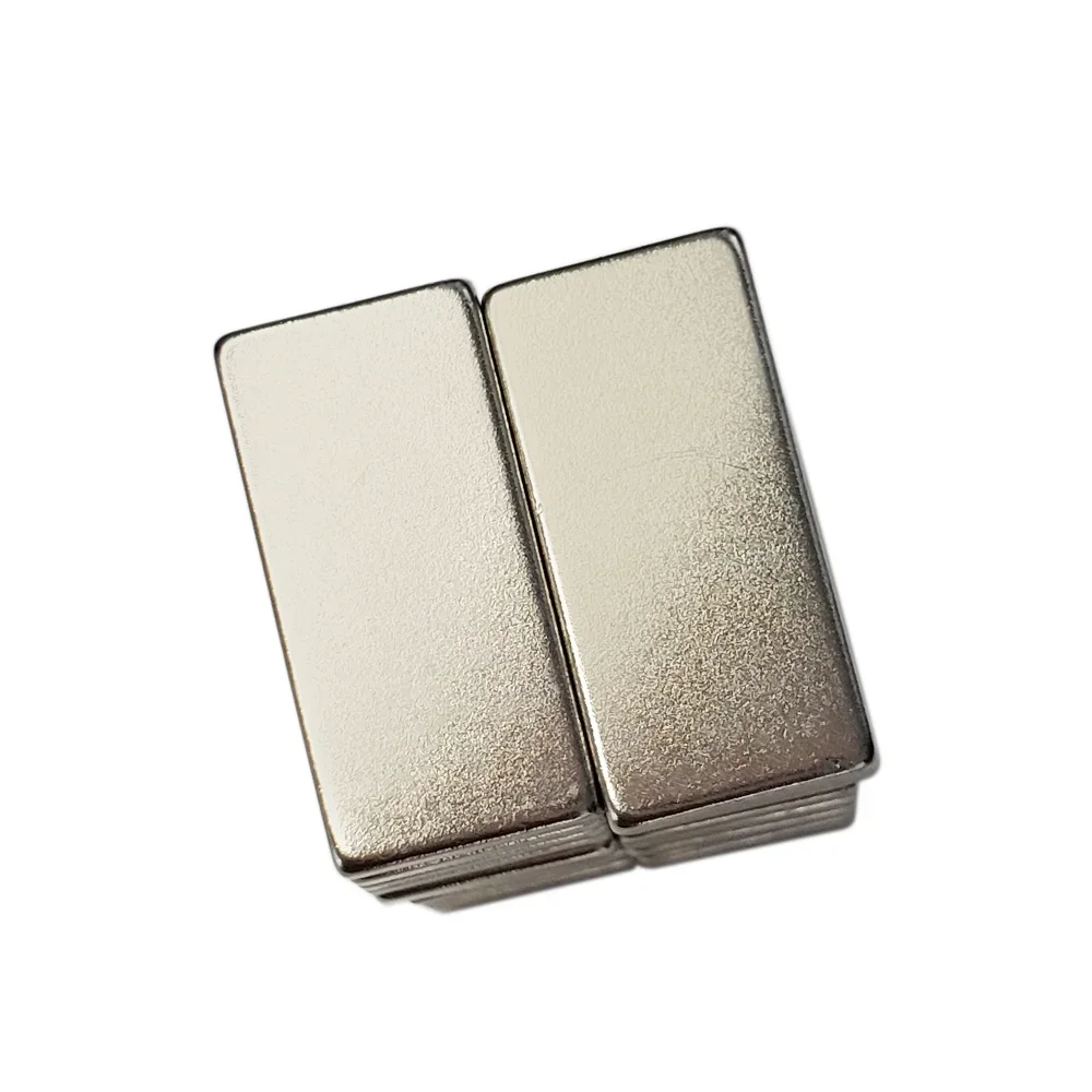 5/10Pcs Bar Magnets Rare Earth Metal Neodymium Magnet N50 50x25x10 mm Iman de Neodimio Materiały Magnetyczne Pack